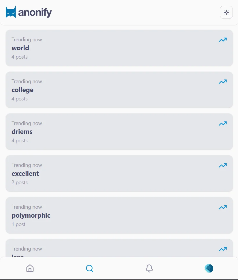Anonify – Full-Stack Anonymous Social Media Platform - Image 13