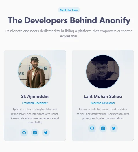 Anonify – Full-Stack Anonymous Social Media Platform - Image 15