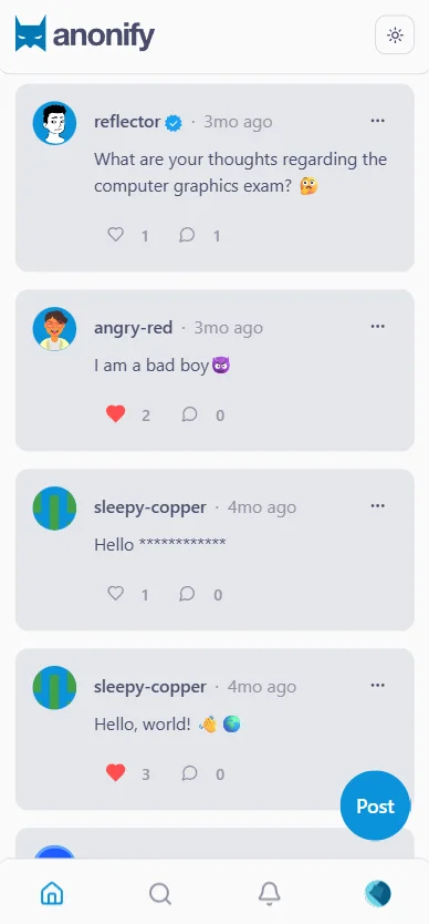 Anonify – Full-Stack Anonymous Social Media Platform - Image 17