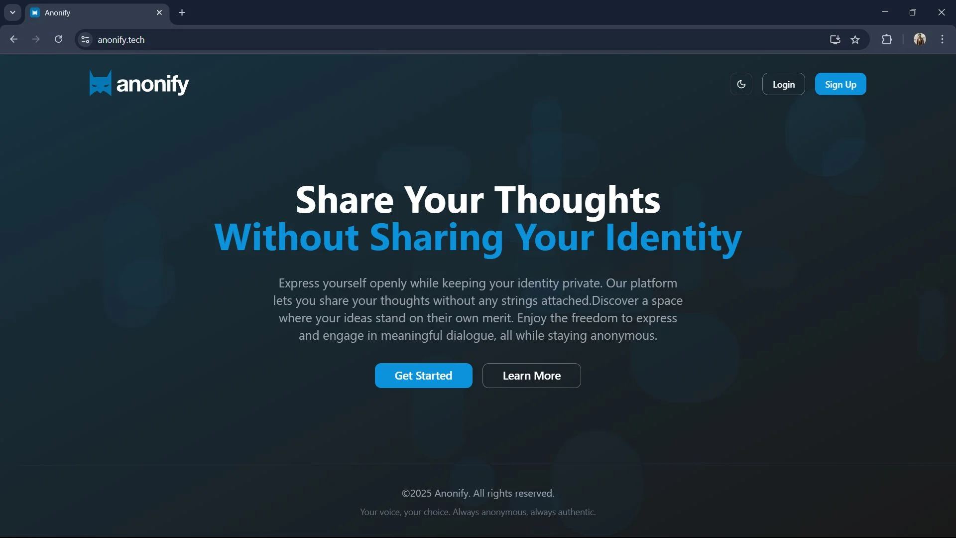 Anonify – Full-Stack Anonymous Social Media Platform - Image 20