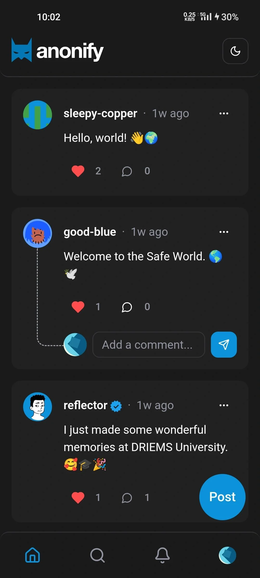 Anonify – Full-Stack Anonymous Social Media Platform - Image 3