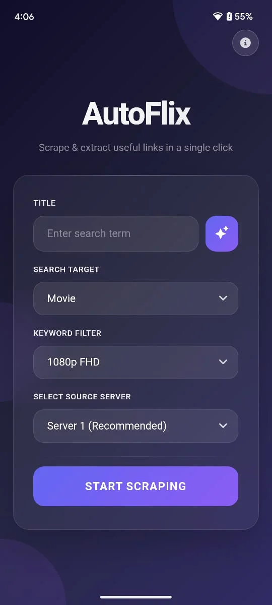 AutoFlix – Smart Movie & Series Scraper - Image 1