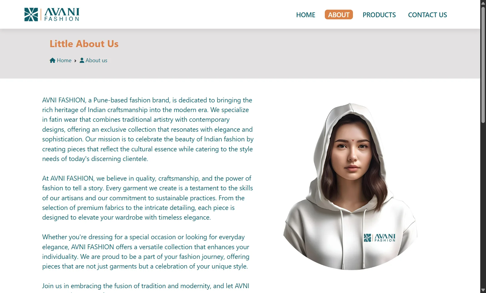Avni Fashion Website - Image 7