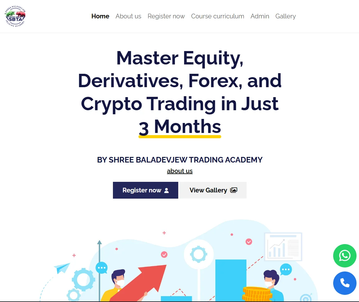 Trading Academy Website - Image 2