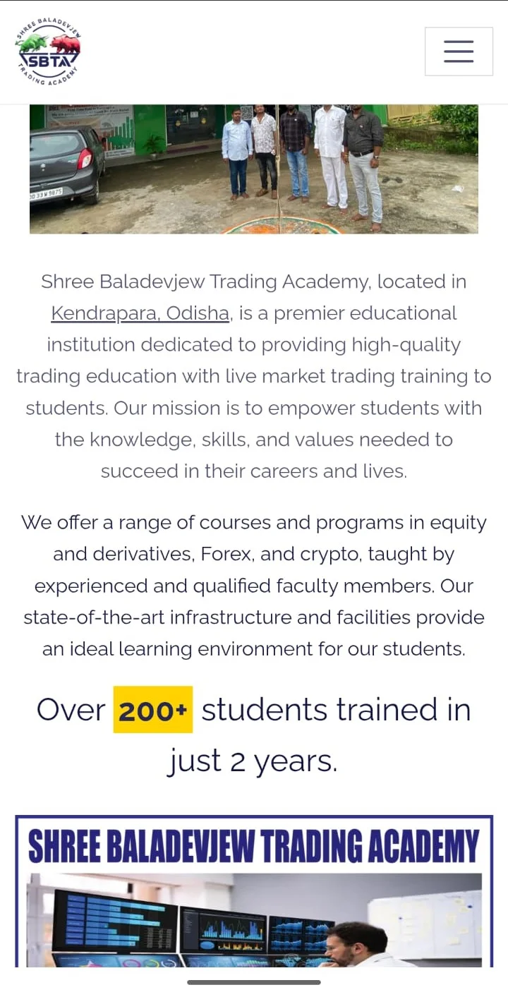 Trading Academy Website - Image 5