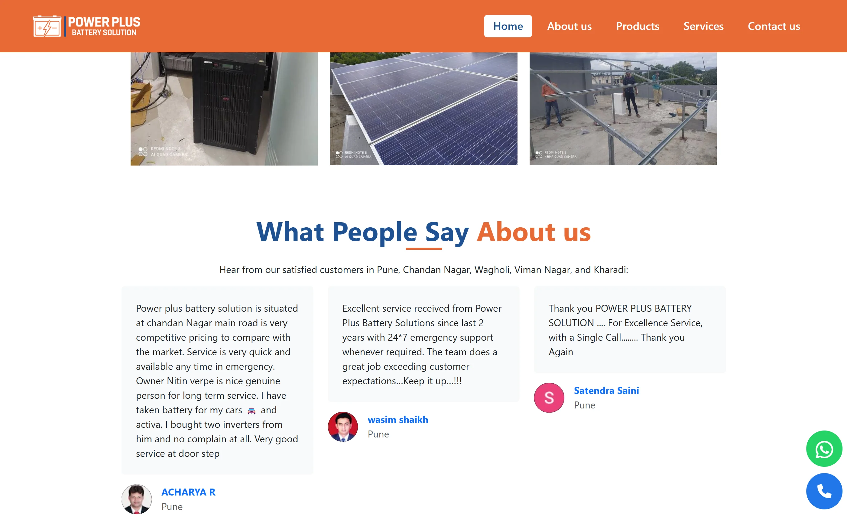 Battery Store Website - Image 2