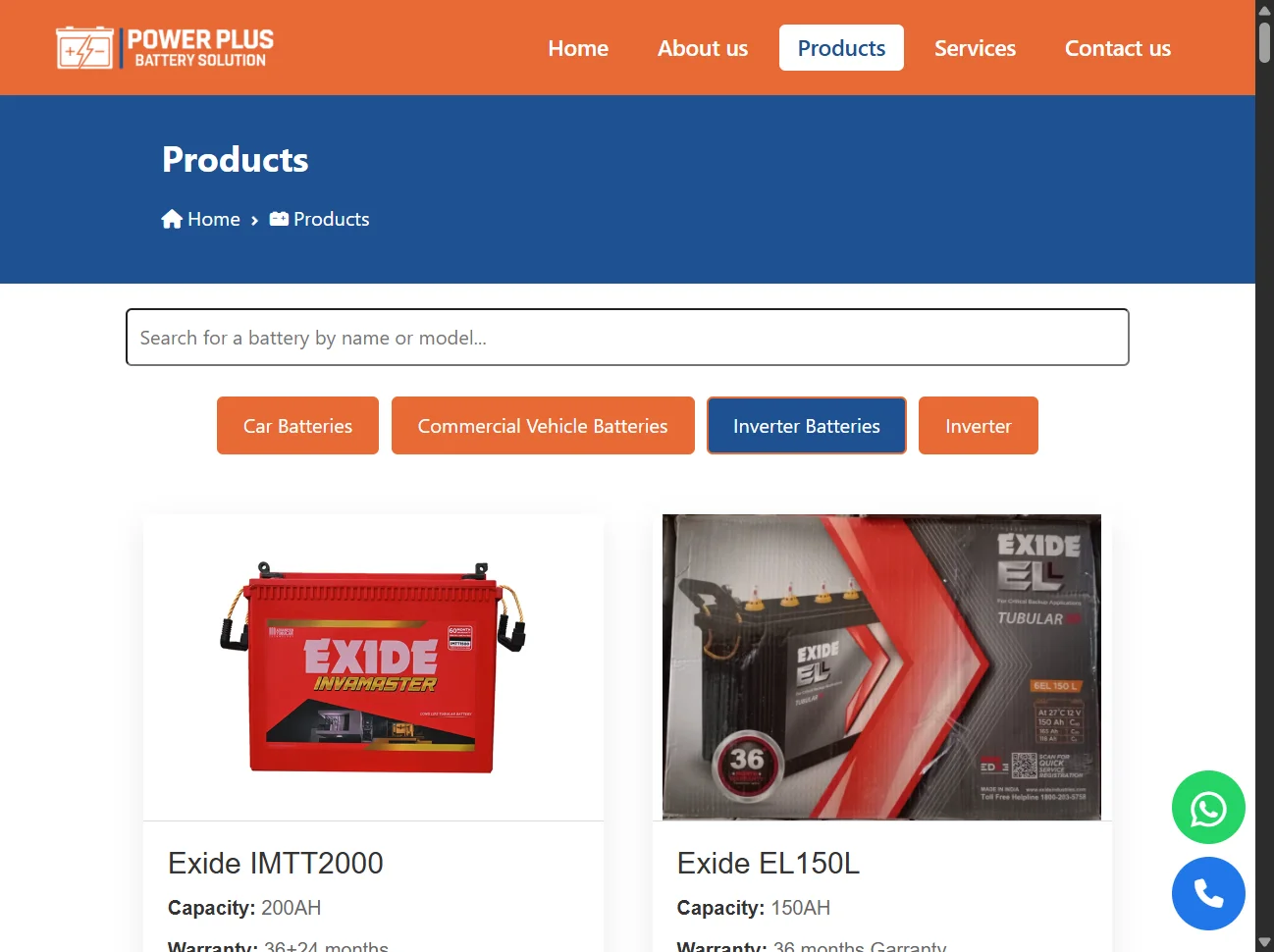 Battery Store Website - Image 7