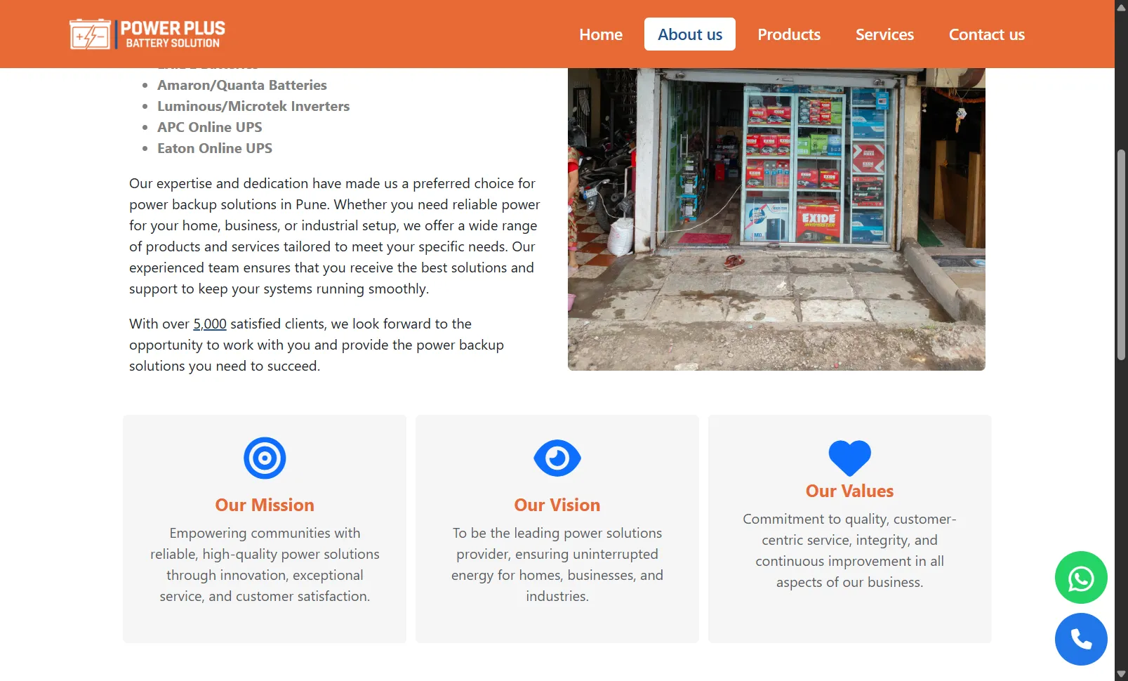 Battery Store Website - Image 10