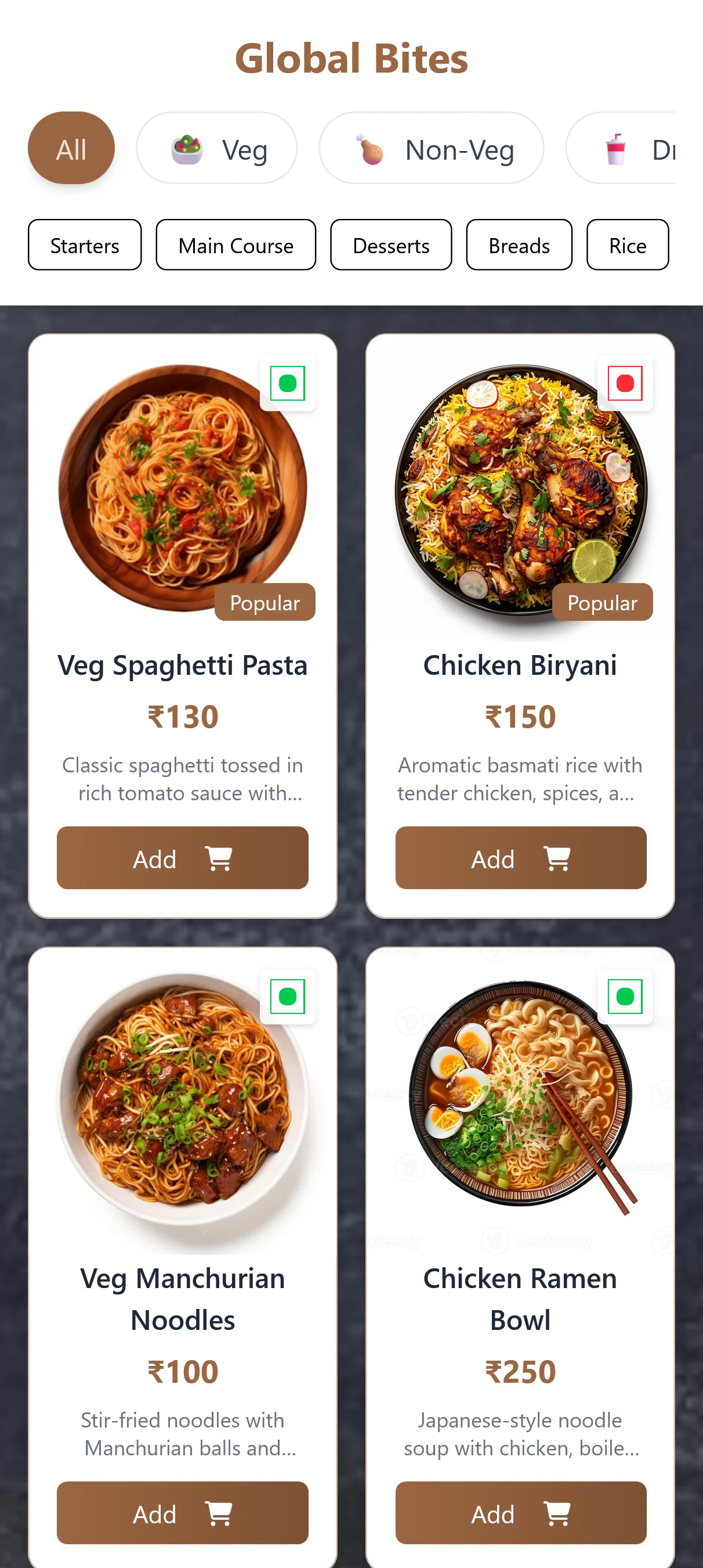Digital Restaurant Menu - Image 2