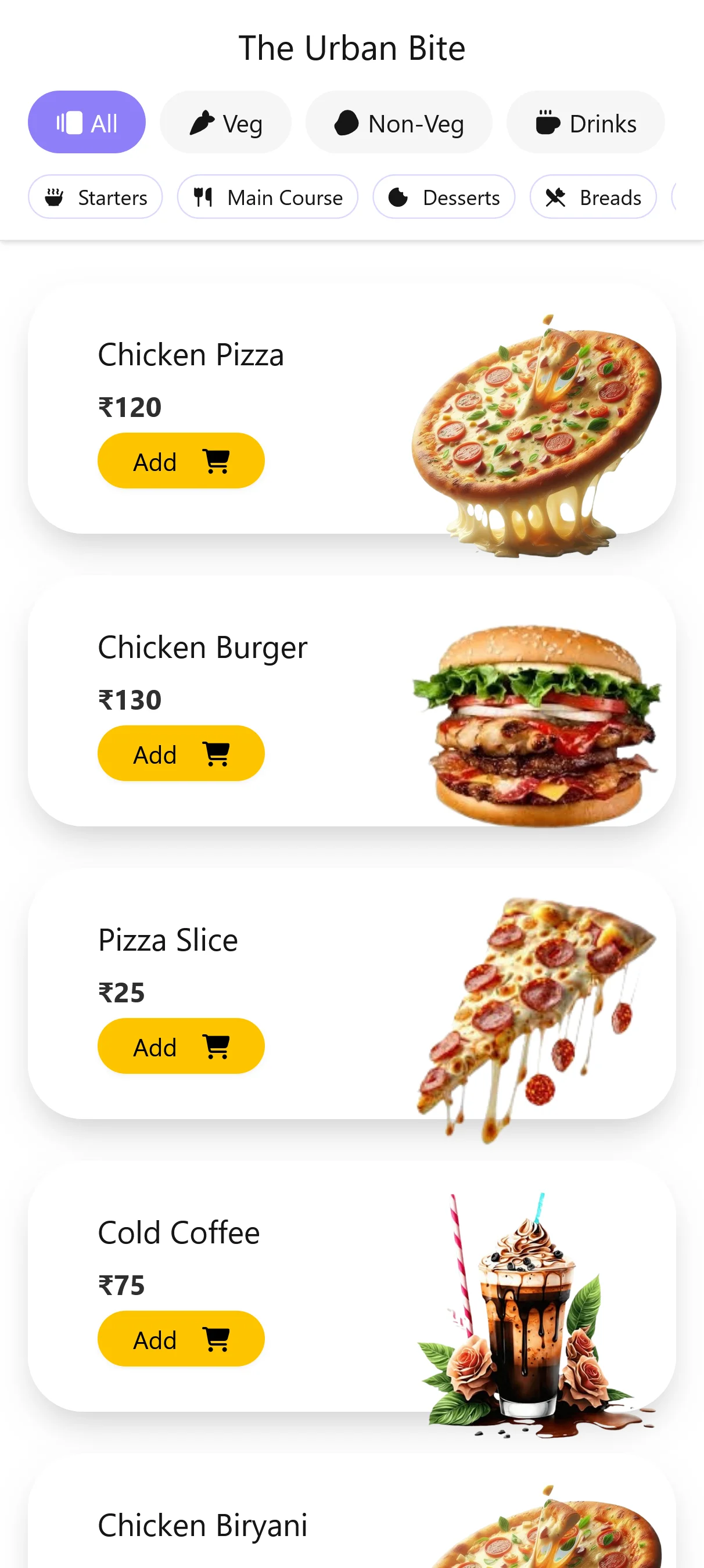 Digital Restaurant Menu - Image 4
