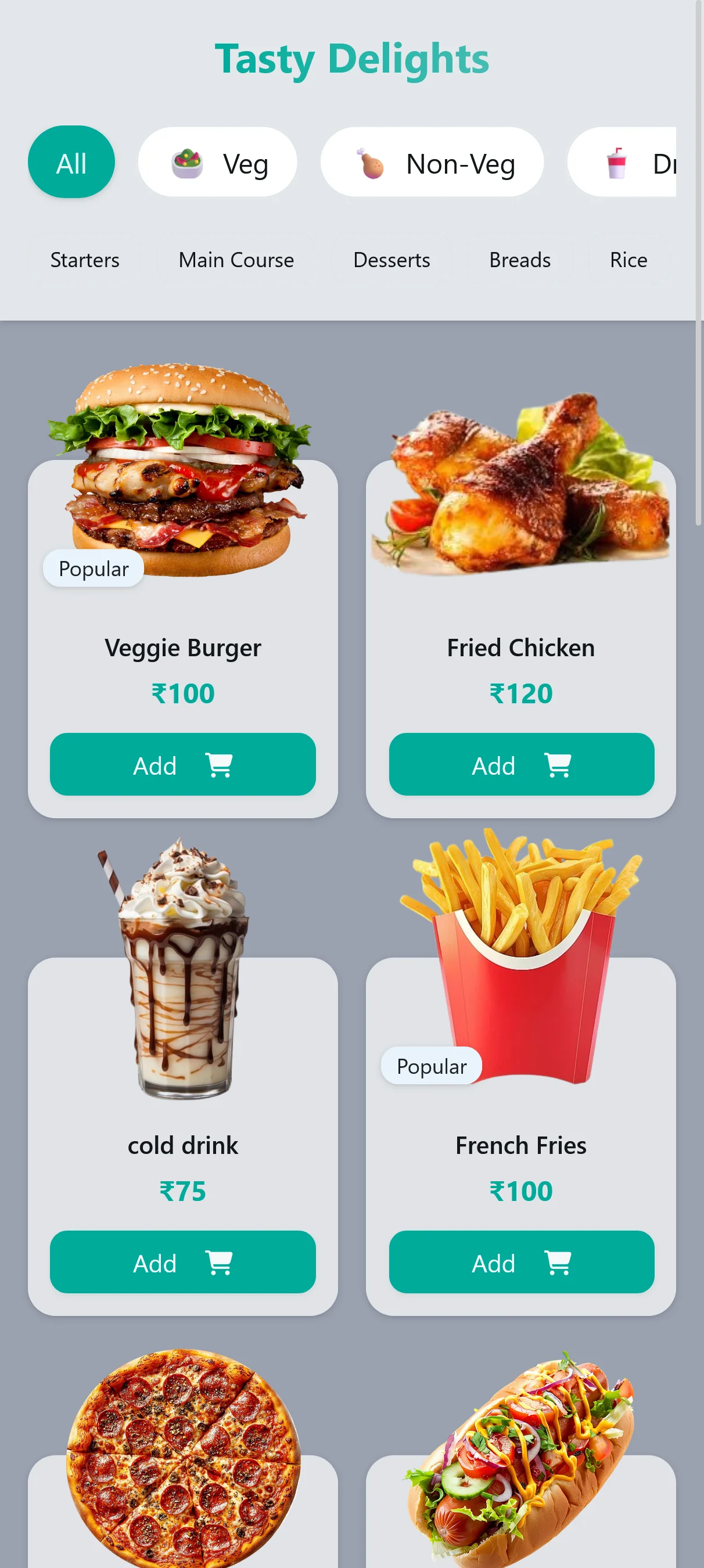 Digital Restaurant Menu - Image 7