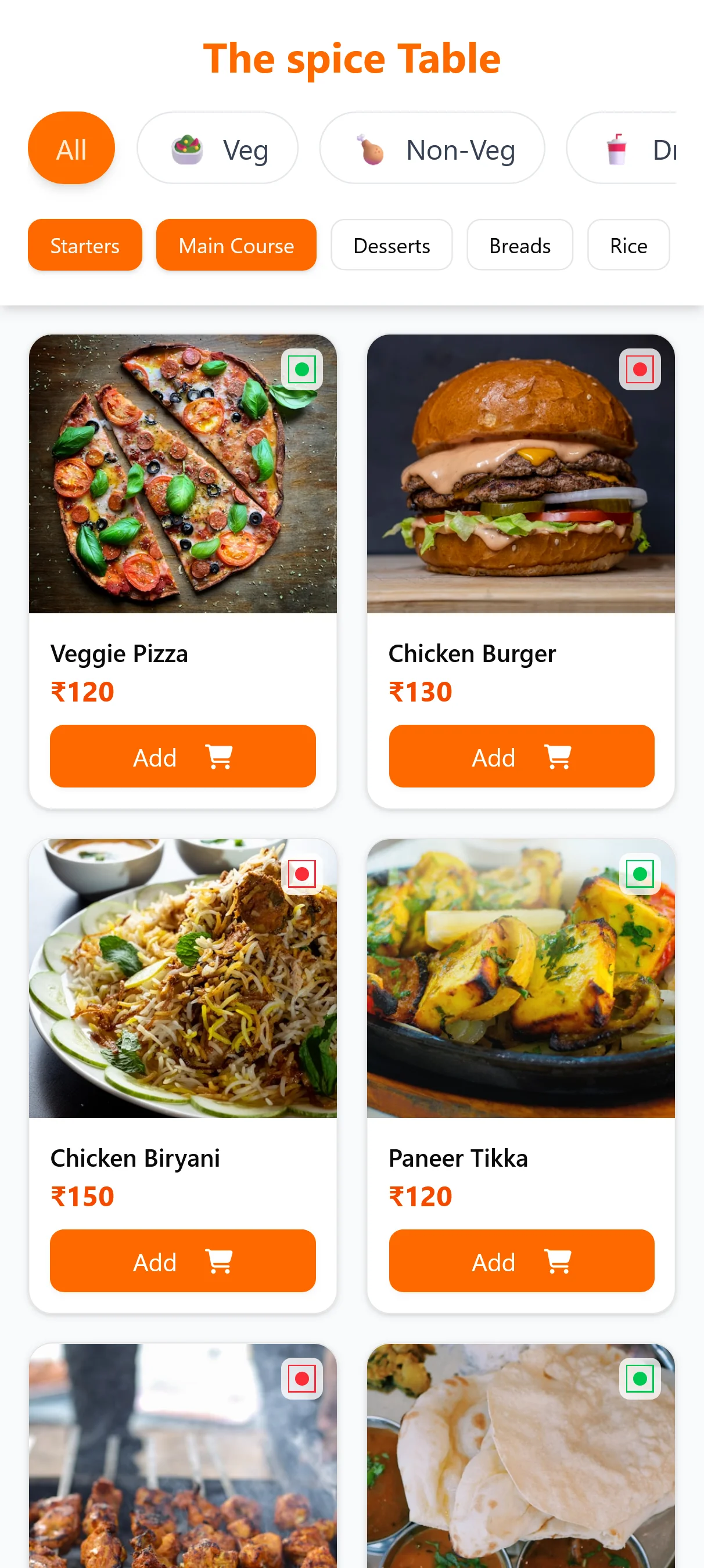 Digital Restaurant Menu - Image 8