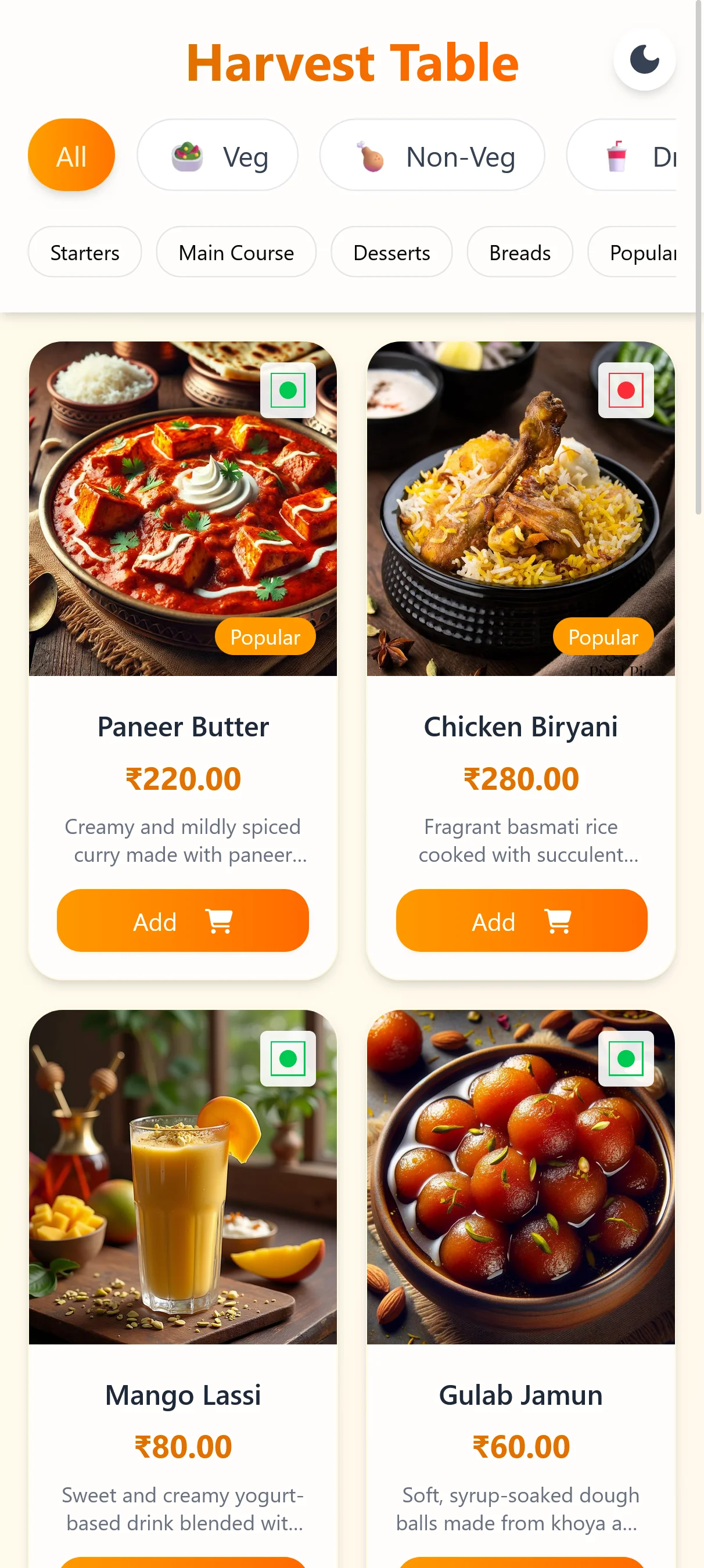 Digital Restaurant Menu - Image 9