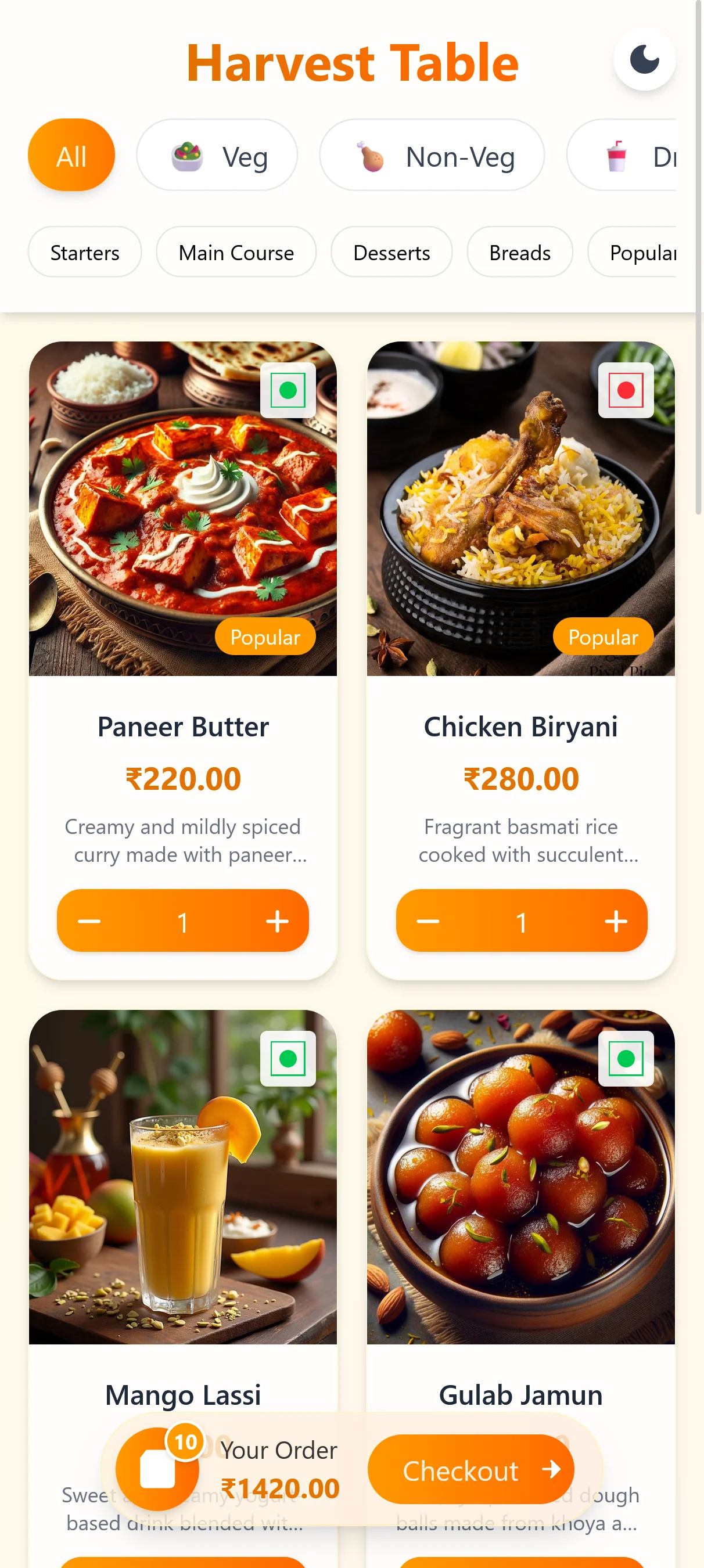 Digital Restaurant Menu - Image 13