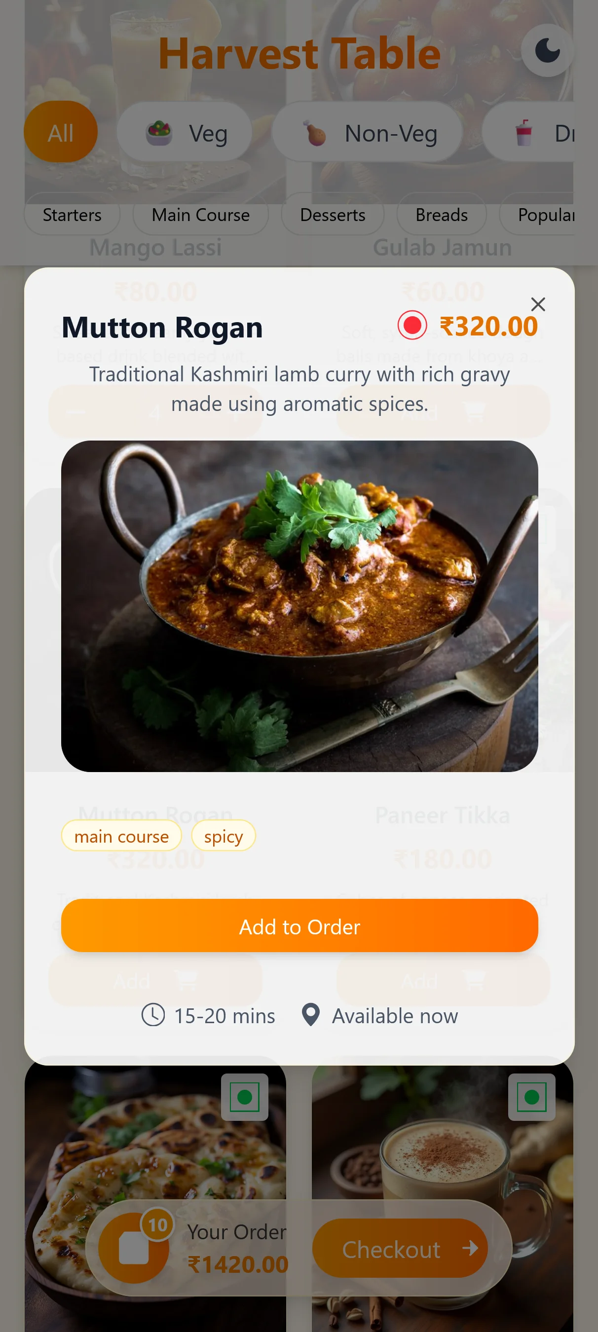 Digital Restaurant Menu - Image 14