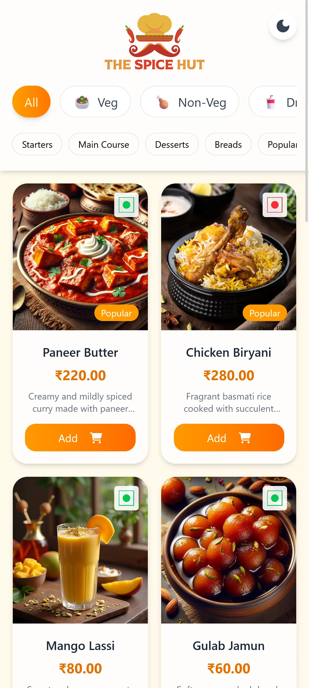 Digital Restaurant Menu - Image 17