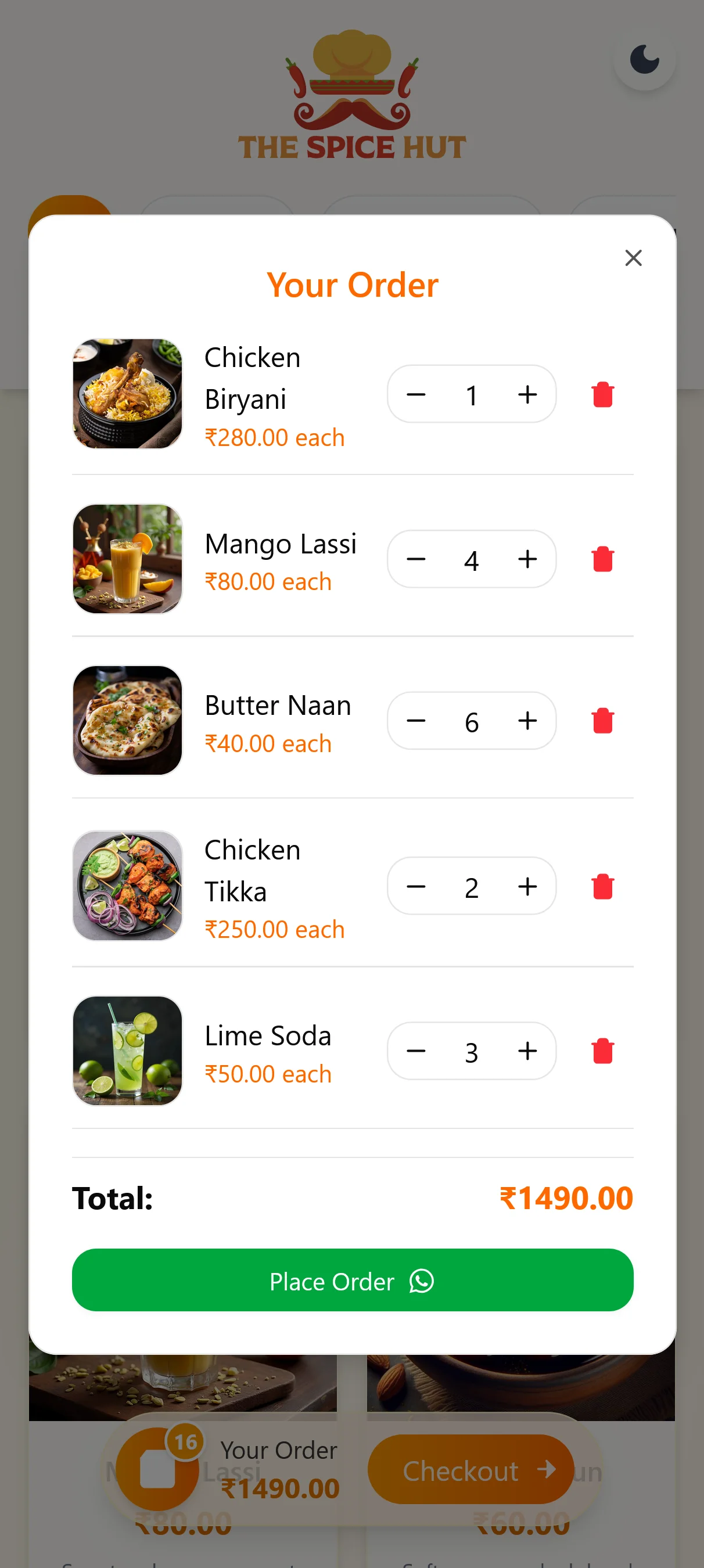 Digital Restaurant Menu - Image 20