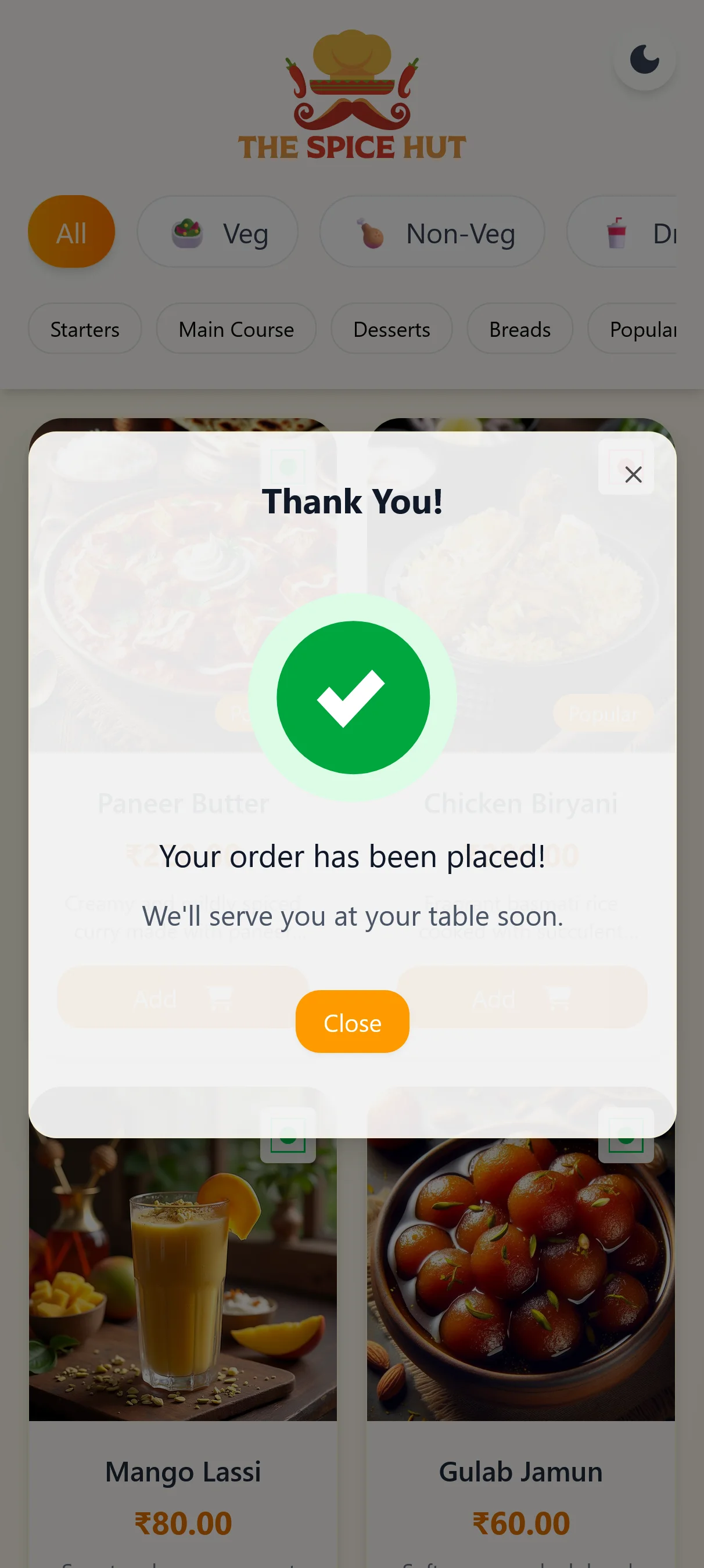 Digital Restaurant Menu - Image 21