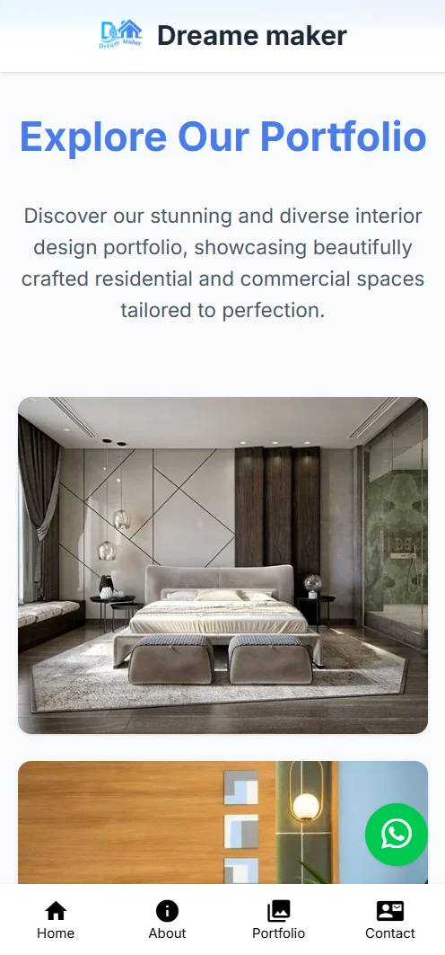 Dream Maker V1 – Interior Design Website - Image 6