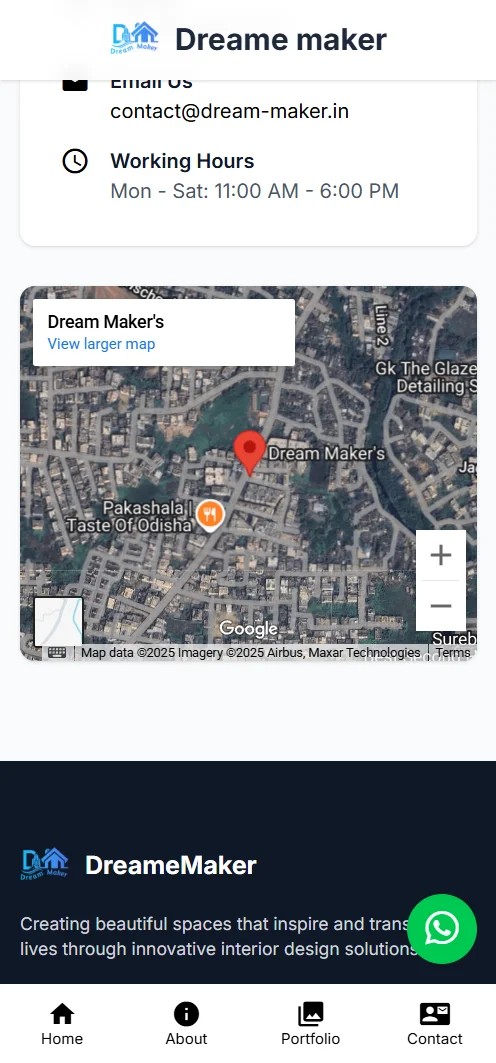 Dream Maker V1 – Interior Design Website - Image 7