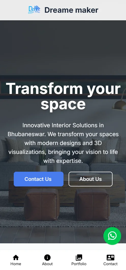 Dream Maker V1 – Interior Design Website - Image 8