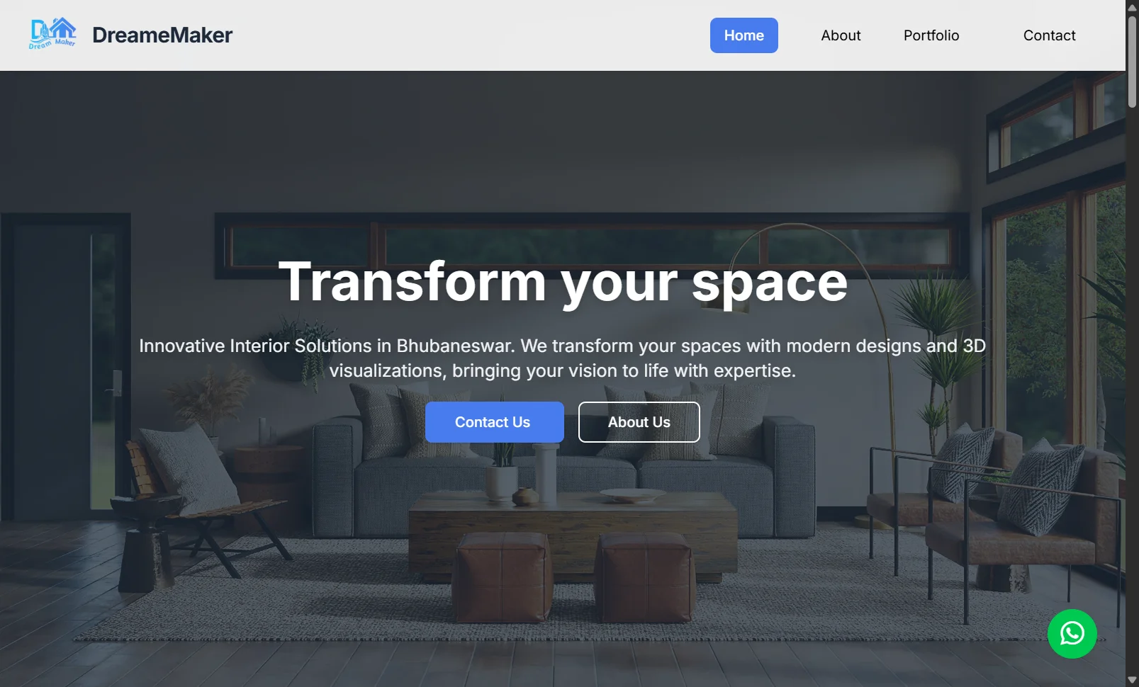 Dream Maker V1 – Interior Design Website - Image 9
