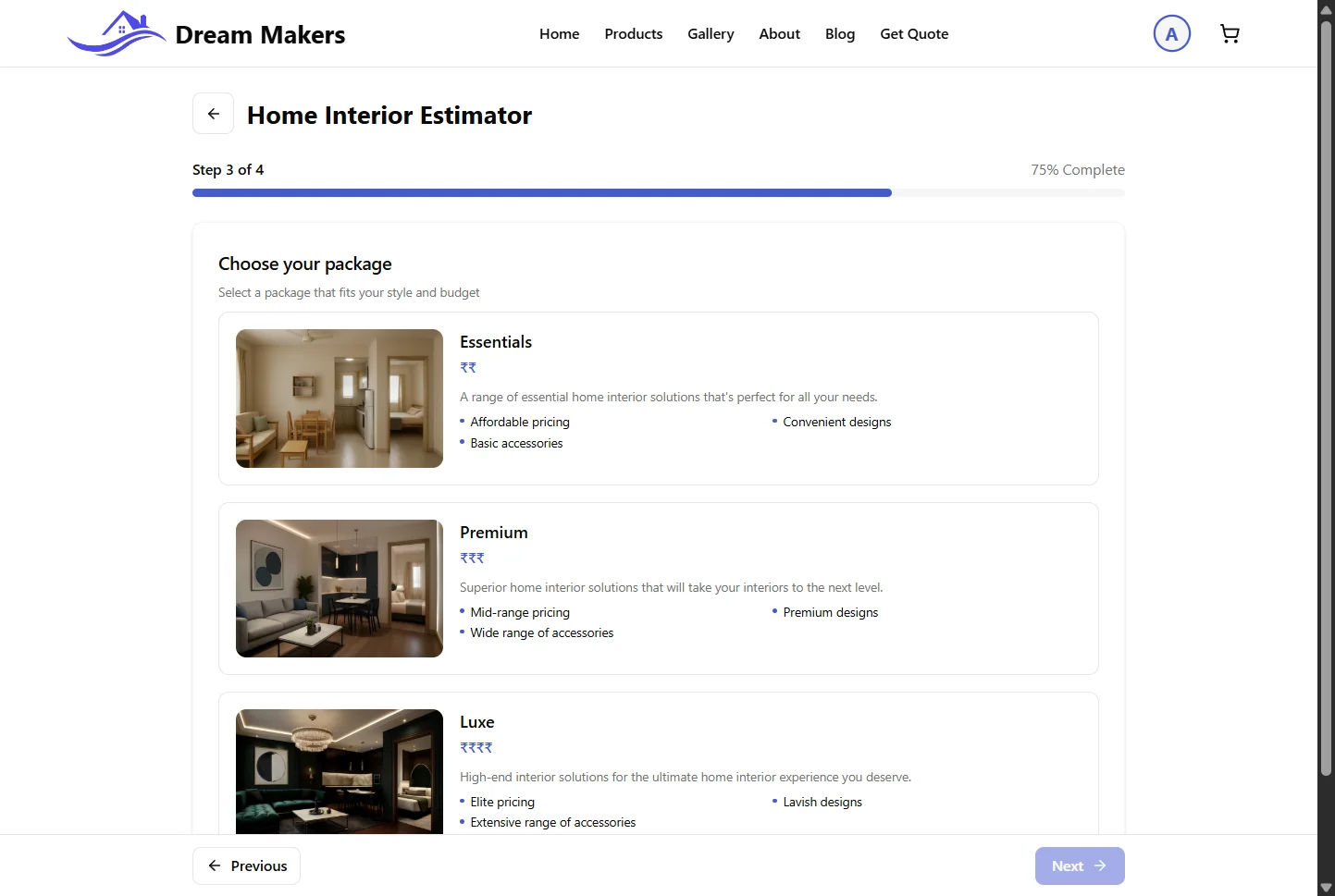 Dream Maker V2 – Interior Design Platform with E-Commerce - Image 3