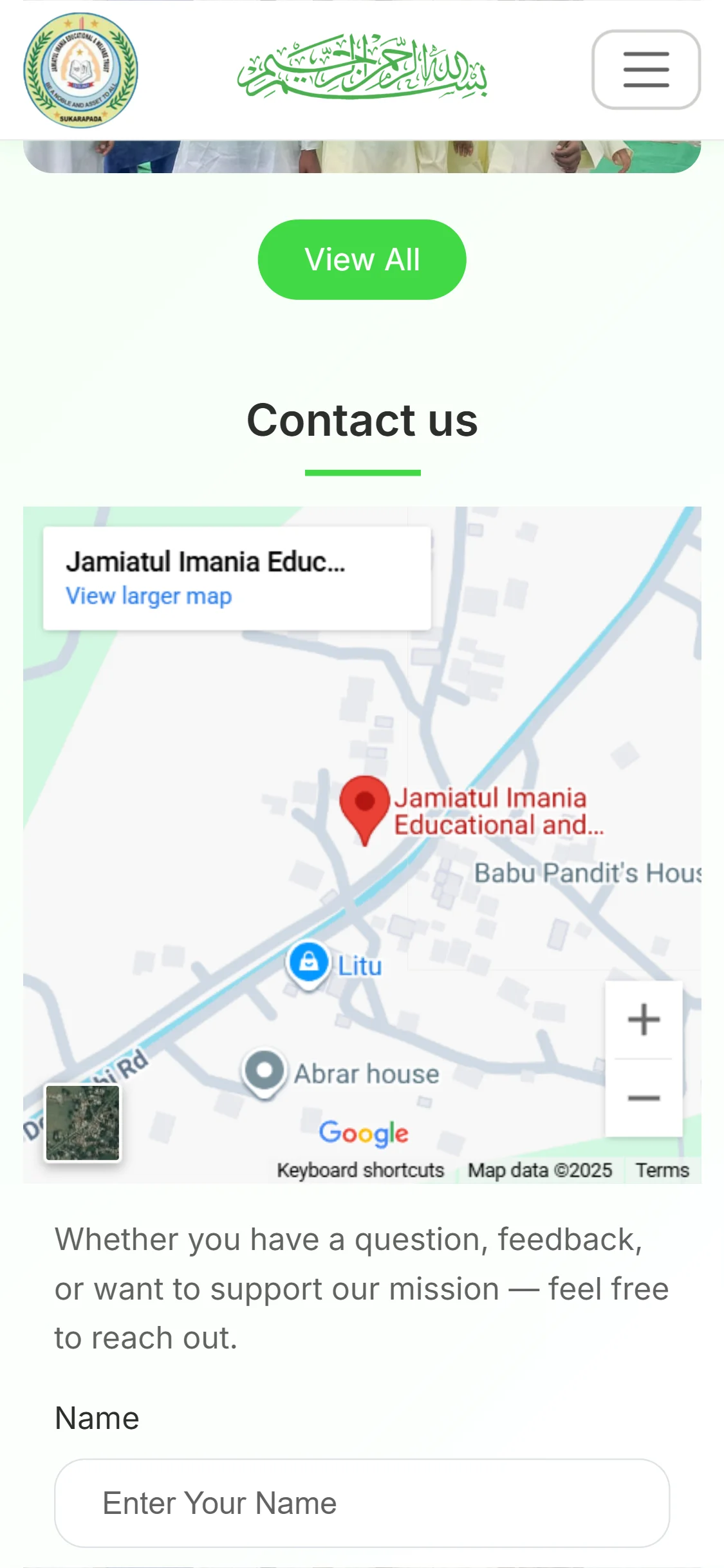 Educational NGO Website - Image 4
