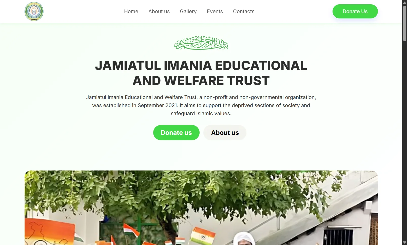 Educational NGO Website - Image 7