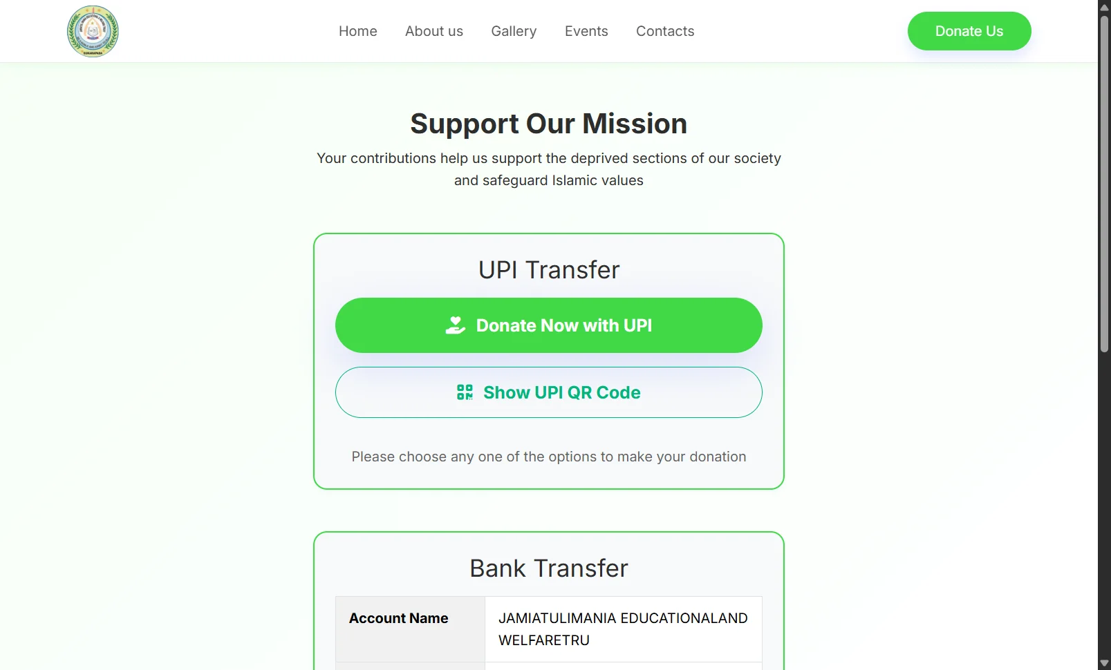 Educational NGO Website - Image 9