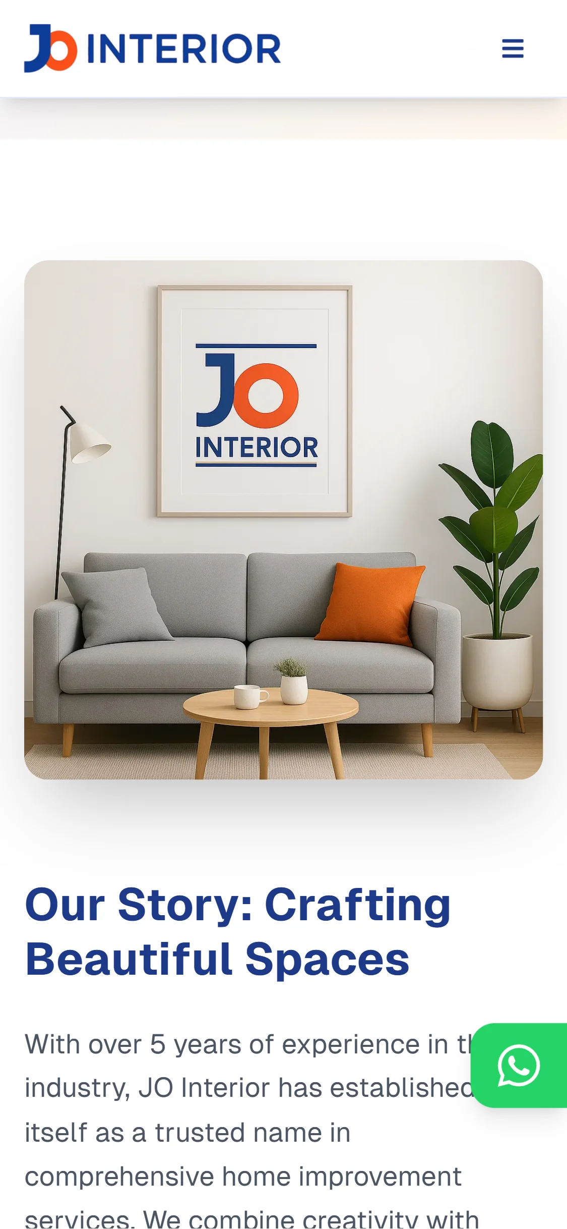 JO Interior – Interior & Home Services Website - Image 9