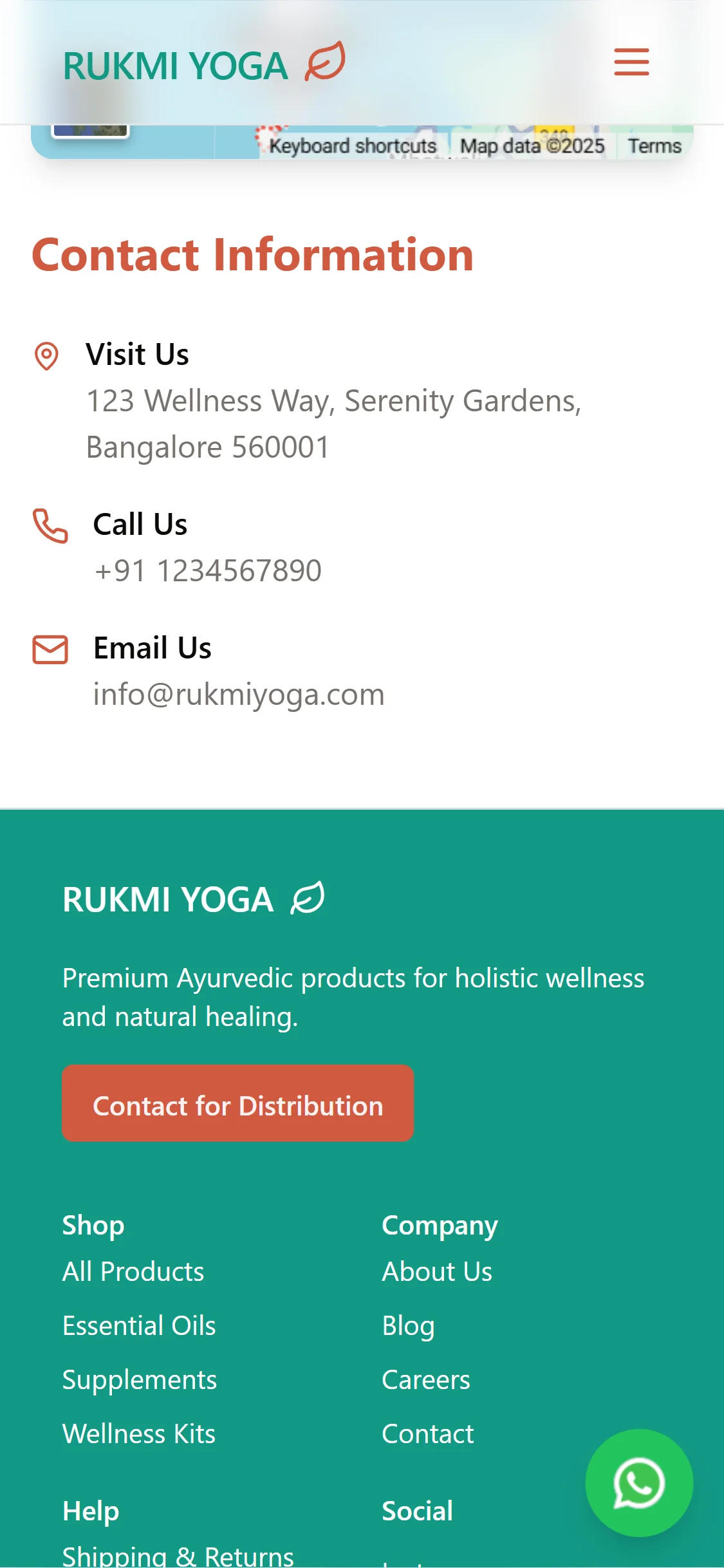 Rukmi Yoga Website - Image 9